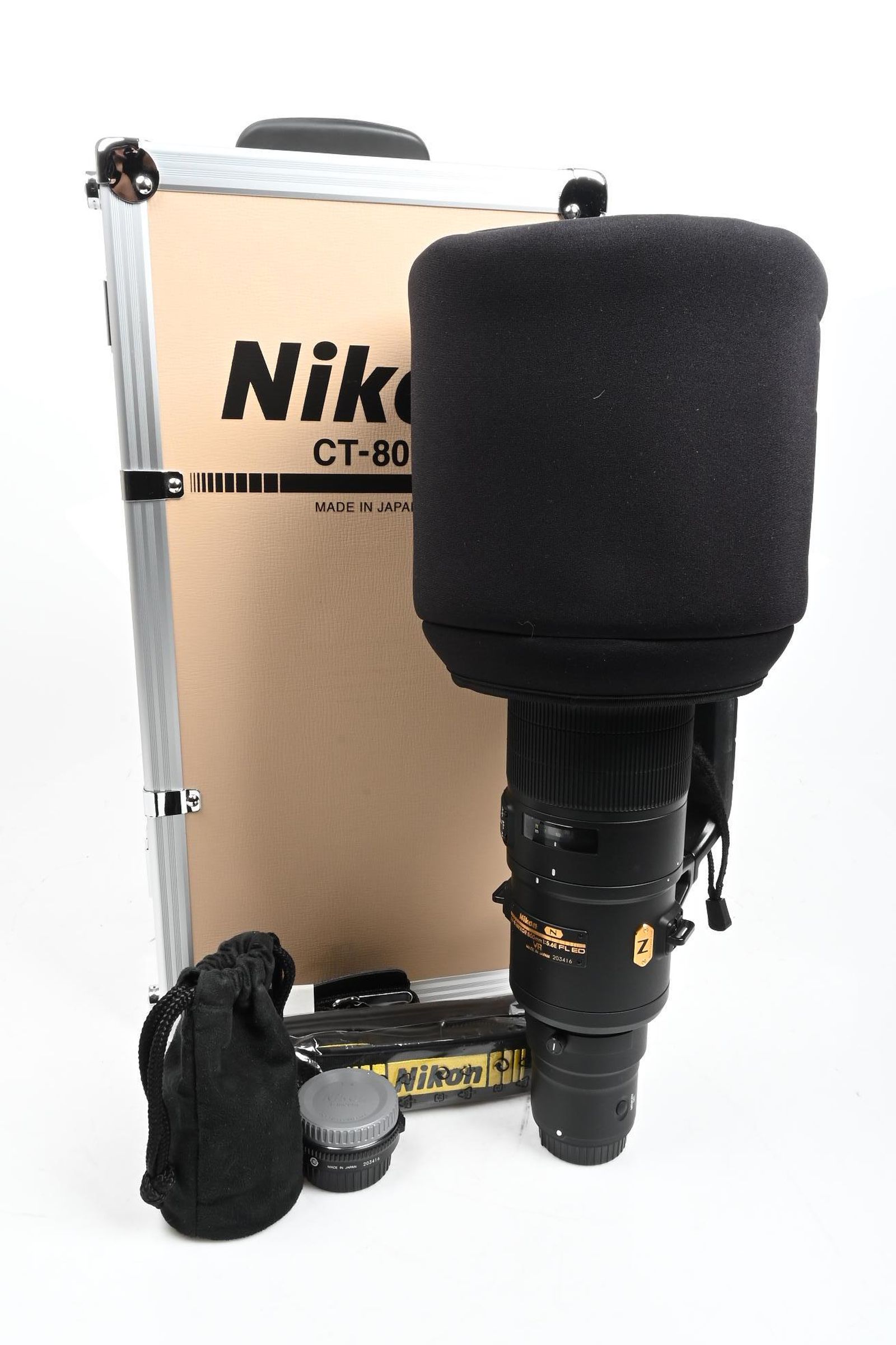 Nikon Af S Nikkor Mm F E Fl Ed Vr Lens W X Converter Qte F