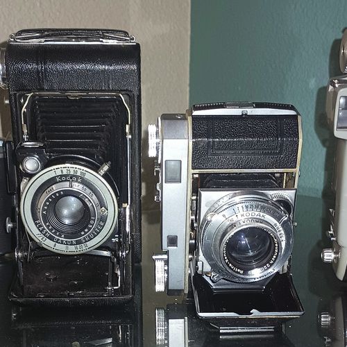 Polaroid fold out cameras 