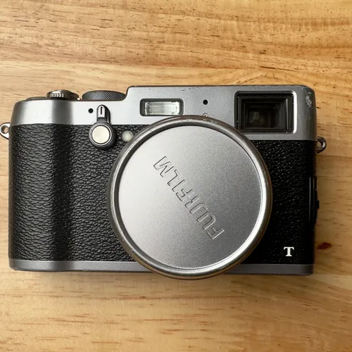 Fujifilm X100T 16MP (Silver) Digital Camera plus all original accessories