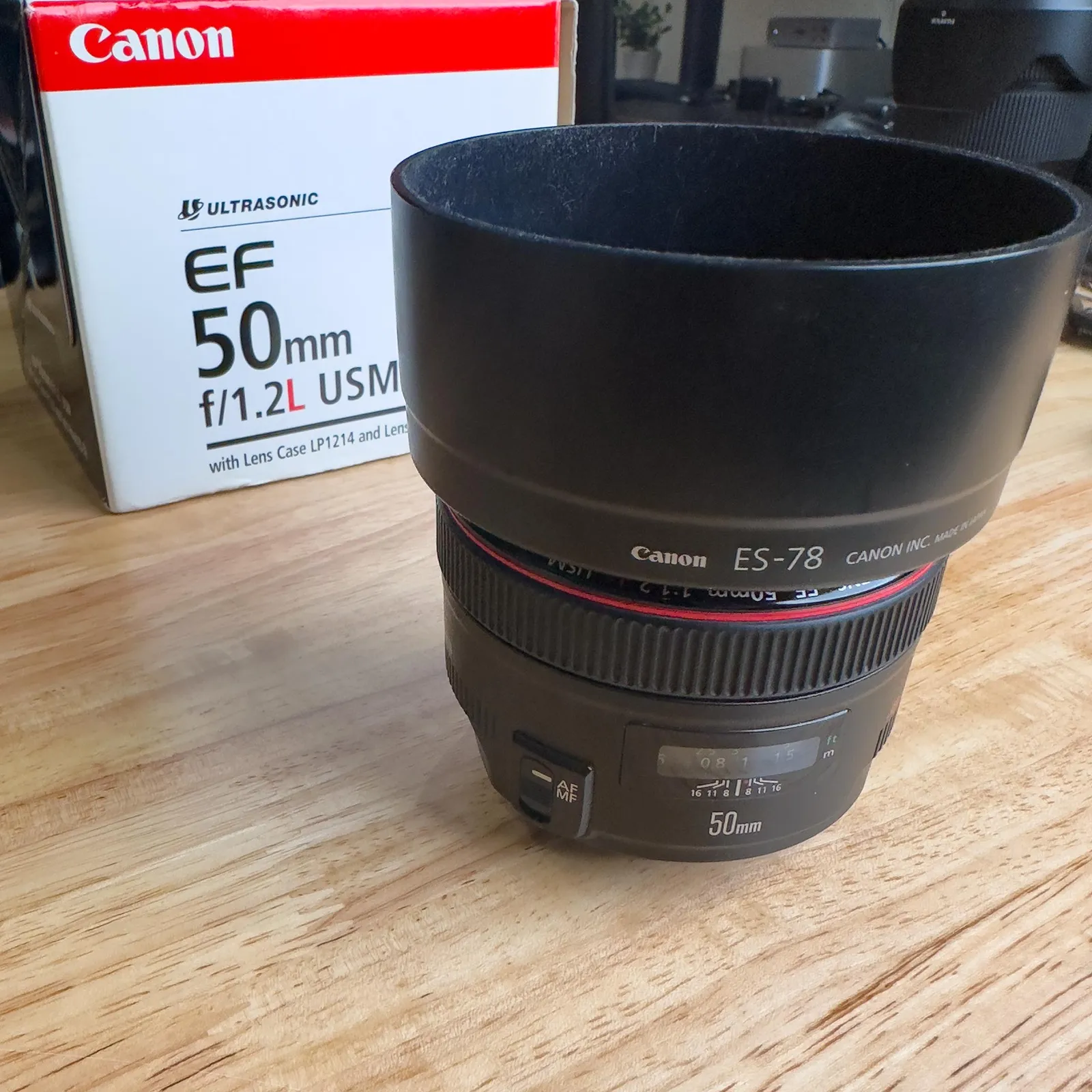 Canon EF 50mm f/1.2 L (with one small flaw, please read) From Todd