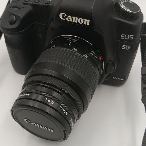Canon EOS 5D Mark II with 35-80mm AF Lens
