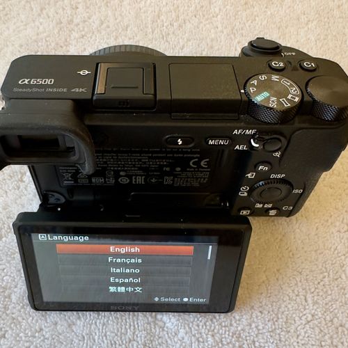 thumbnail-3 for Sony a6500 mirrorless camera, FE 50mm/F1.8 lens, FE 18-135mm/F3.5-5.6 lens, & extras