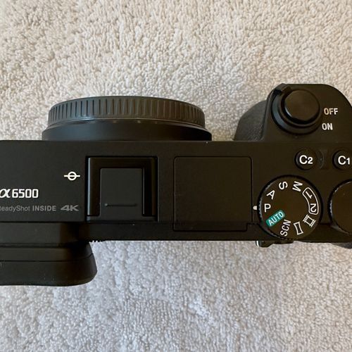 thumbnail-4 for Sony a6500 mirrorless camera, FE 50mm/F1.8 lens, FE 18-135mm/F3.5-5.6 lens, & extras