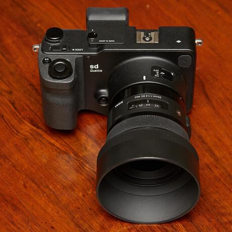 Sigma SD Quattro + 30mm f/1.4 Art lens From Christopher's Gear Shop On Gear  Focus