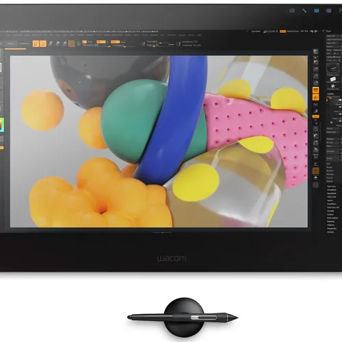 thumbnail-4 for Wacom DTK2420K0 Cintiq Pro 24 Creative Pen Display – 4K Graphic Drawing Monitor with 8192 Pen Pressure and 99% Adobe RGB , Black