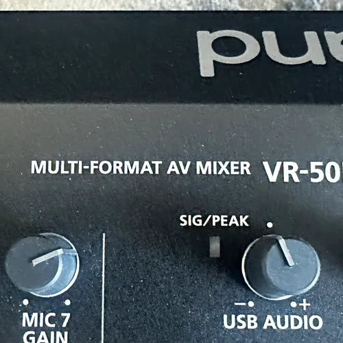 thumbnail-1 for Roland VR-50HD MK II Multi-Format AV Mixer with USB 3.0 Streaming