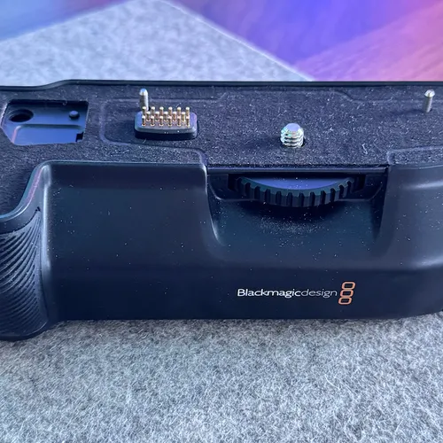 thumbnail-1 for Blackmagic Design Pocket Camera Battery Pro Grip CINECAMPOCHDXBT2, Black