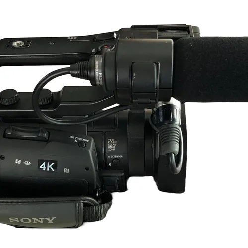 thumbnail-4 for Sony PXW-X70 Camcorder w/4K upgrade, Microphone, Custom-Fitted Hard Case, and Tripod