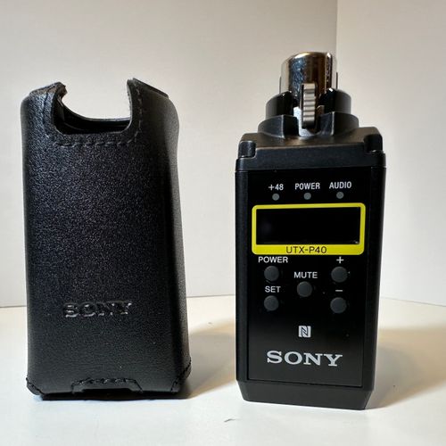 Sony UTX-P40 Plug In Transmitter with Cover From Richard's Gear 