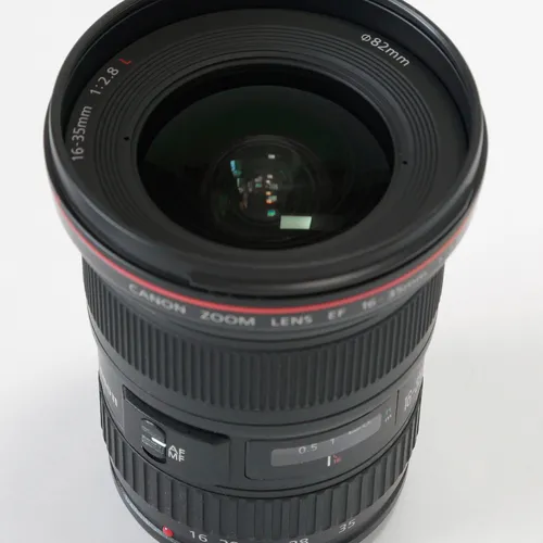 thumbnail-2 for Canon EF 16-35mm f/2.8 L II USM lens w/caps and lens hood