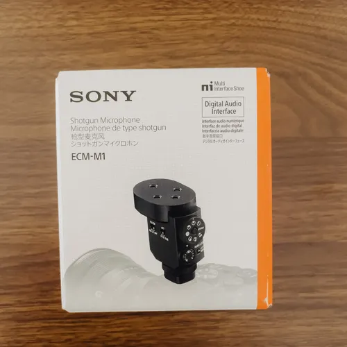 Sony ECM-M1 Compact Camera-Mount Digital Shotgun Microphone From