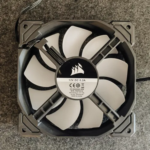 thumbnail-1 for Corsair AF120 LED Low Noise Cooling Fan - Red Cooling
