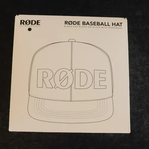 thumbnail-0 for Rode Microphones Black Baseball Hat / RØDE Logo Cap