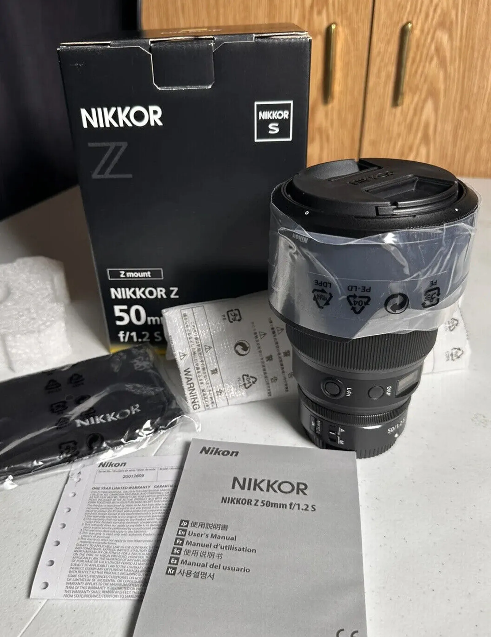 Nikon NIKKOR Z 50mm F1.2 S Prime Lens - New/Open Box From GH shop On Gear  Focus