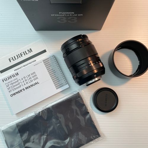 Fujifilm XF Aspherical 33mm f/1.4 R LM WR Lens