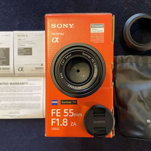 thumbnail-3 for Sony - Sonnar T FE 55mm f/1.8 ZA camera lens