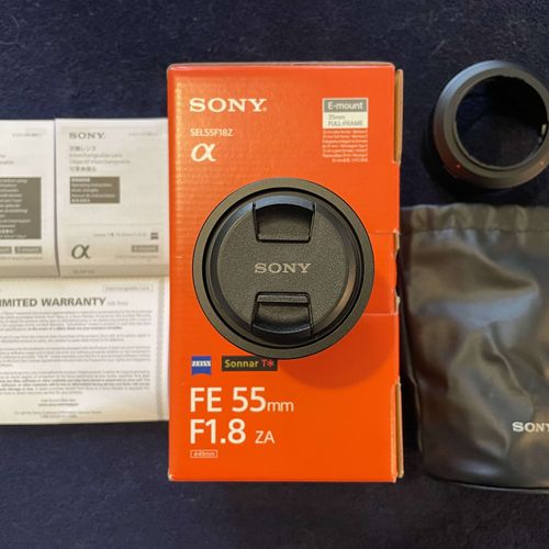 thumbnail-4 for Sony - Sonnar T FE 55mm f/1.8 ZA camera lens