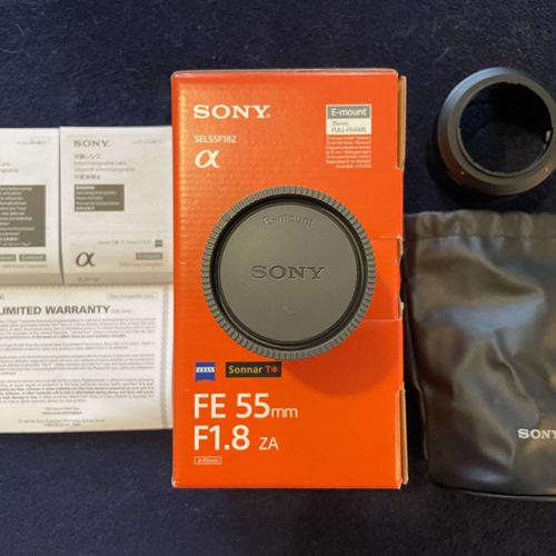 thumbnail-5 for Sony - Sonnar T FE 55mm f/1.8 ZA camera lens
