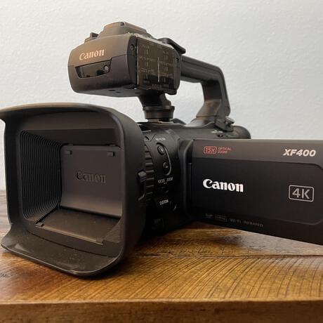 Canon XF400 UHD 4K60 Camcorder w/ Dual-Pixel Autofocus w/ Batt