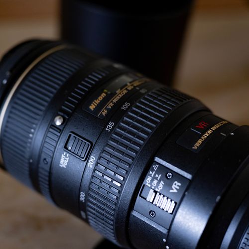 thumbnail-1 for Nikon AF VR-NIKKOR 80-400mm f/4.5-5.6 D ED Autofocus Lens {77}