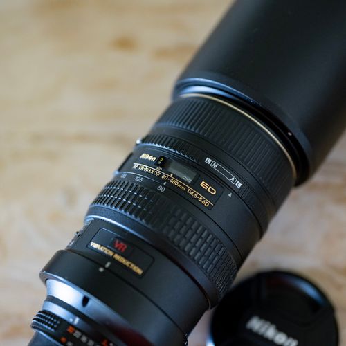 thumbnail-5 for Nikon AF VR-NIKKOR 80-400mm f/4.5-5.6 D ED Autofocus Lens {77}