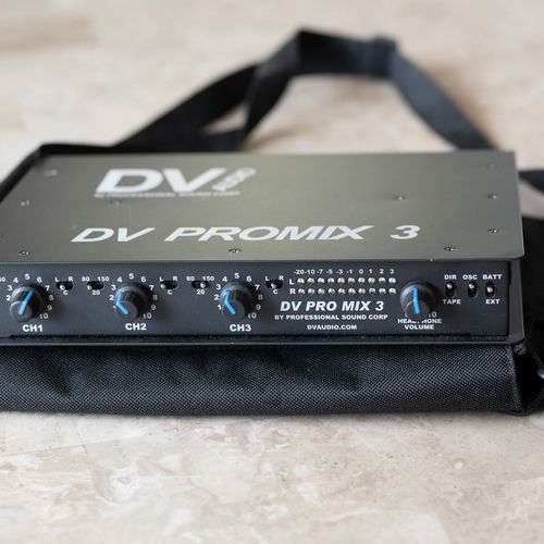 DV ProMix 3 audio mixer