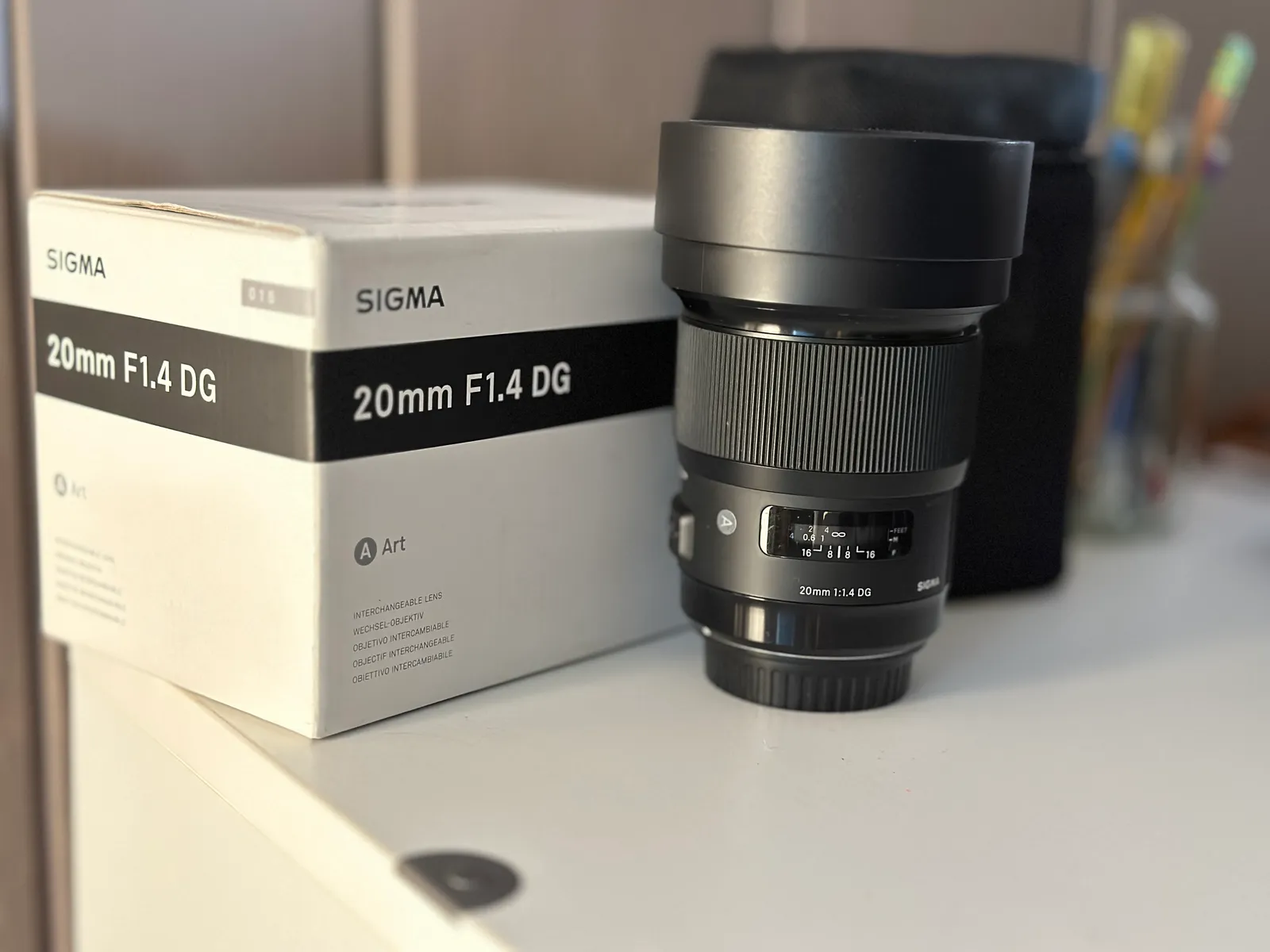 Sigma 20mm f/1.4 ART Series EF Mount Canon - *Ultra-Wide, Fast, Sharp, Excellent Shape!*
