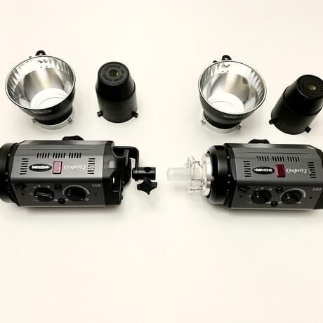 thumbnail-0 for Bowens Esprit 2 500W Two Monolight Kit with stands. 