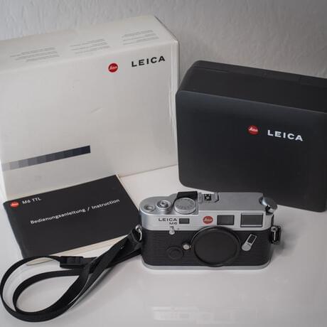 Leica M6 TTL 0.72 silver body