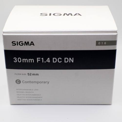 Sigma 30mm f1.4 DC DN Leica TL/CL Mount