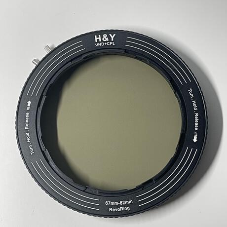 H&Y RevoRing Variable Neutral Density ND3-ND1000 and CPL Filter 