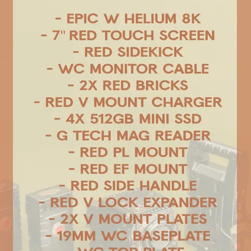 thumbnail-2 for Red DSCM2 Epic W 8K - Production Kit