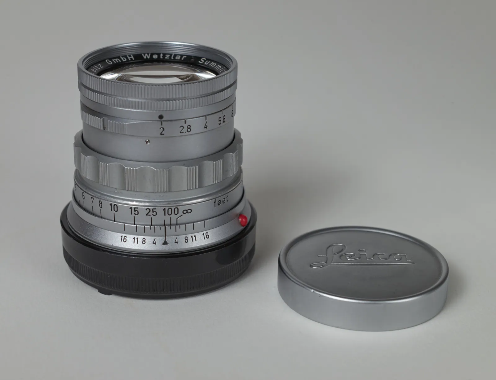 Leica 50mm f2.0 Summicron-M Rigid Lens