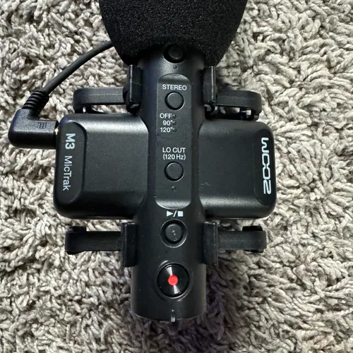 thumbnail-1 for Zoom M3 MicTrak Stereo Shotgun Microphone and Recorder