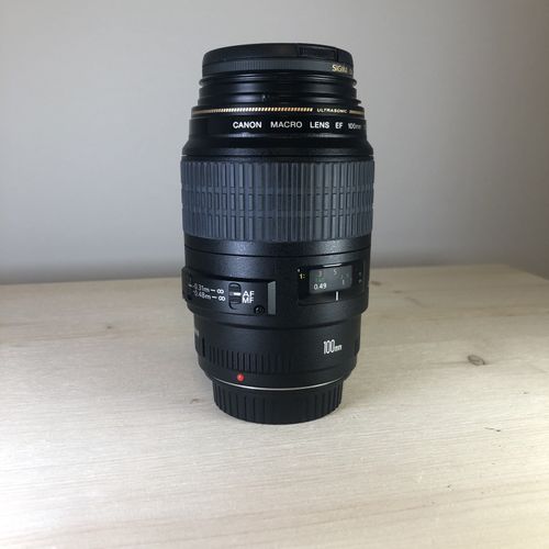 thumbnail-1 for Canon EF100mm f/2.8 Macro USM lens