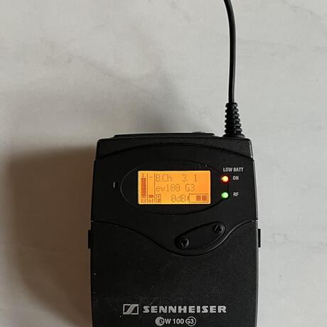 thumbnail-1 for Sennheiser ew 100 ENG G3 Wireless Microphone System - A (516-558 MHz)