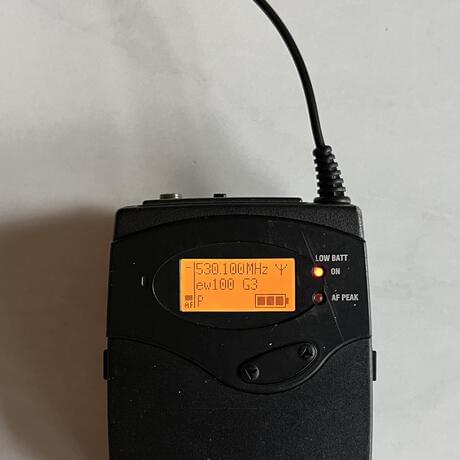 thumbnail-4 for Sennheiser ew 100 ENG G3 Wireless Microphone System - A (516-558 MHz)
