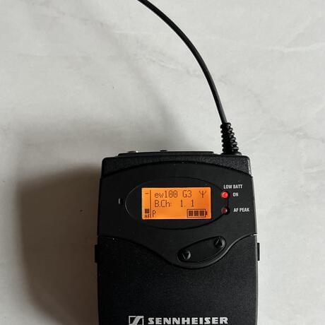 Sennheiser ew 100 ENG G3 Wireless Microphone System A 516 558 MHz