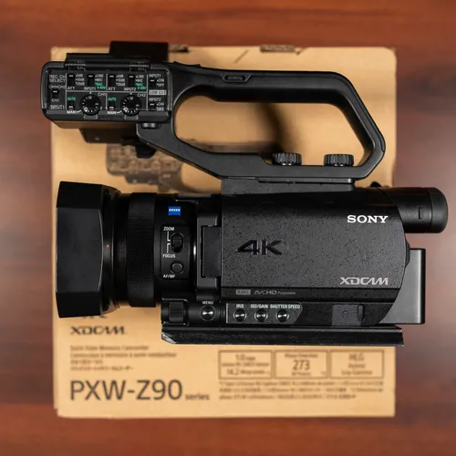 thumbnail-2 for Sony PXW-Z90V 4K Handheld Camera with Exmor RS CMOS Sensor