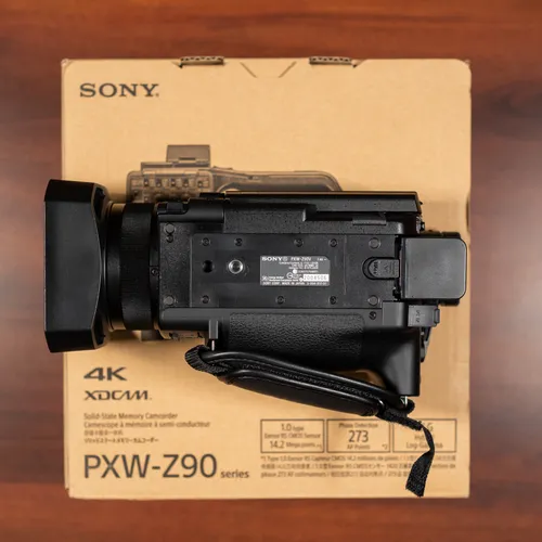 thumbnail-3 for Sony PXW-Z90V 4K Handheld Camera with Exmor RS CMOS Sensor