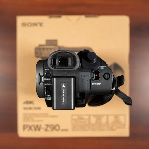 thumbnail-5 for Sony PXW-Z90V 4K Handheld Camera with Exmor RS CMOS Sensor
