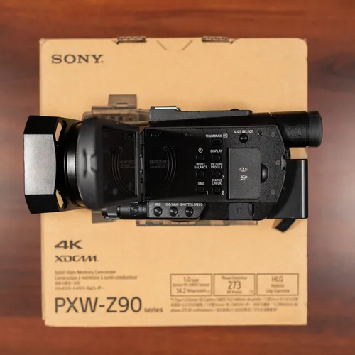 thumbnail-6 for Sony PXW-Z90V 4K Handheld Camera with Exmor RS CMOS Sensor