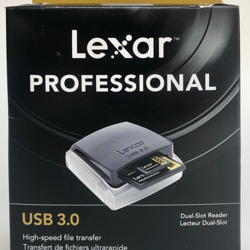 Lexar Professional Dual-Slot Card Reader
