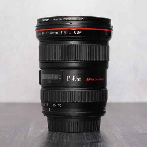 thumbnail-1 for Canon EF 17-40mm f/4 L USM Lens w/Hood