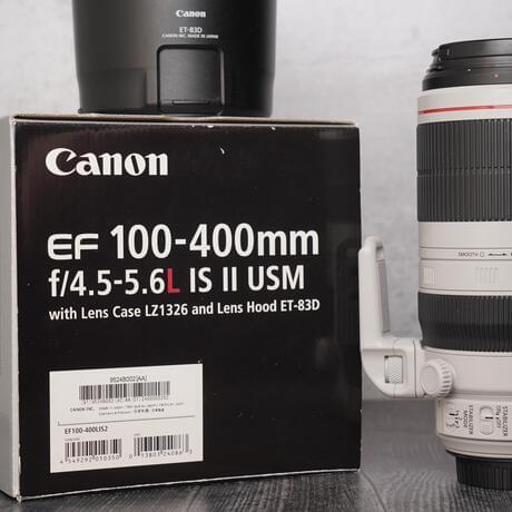 Canon EF 100-400mm F/4.5-5.6L IS II USM Lens w/ Original Box