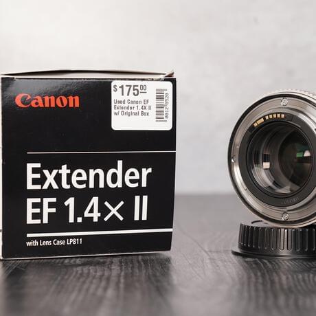 Canon Extender EF 1.4x II Teleconverter w/ Original Box