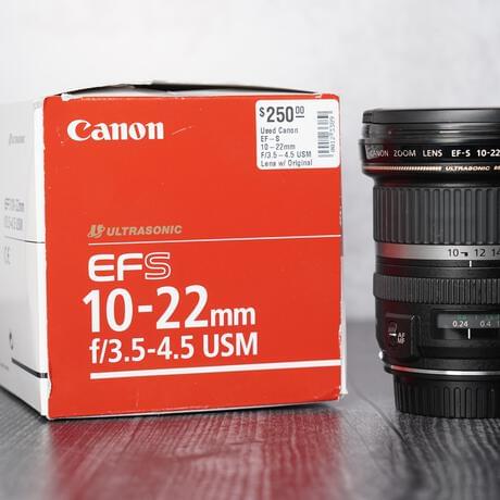 Canon EF-S 10-22mm F/3.5-4.5 USM w/ Original Box