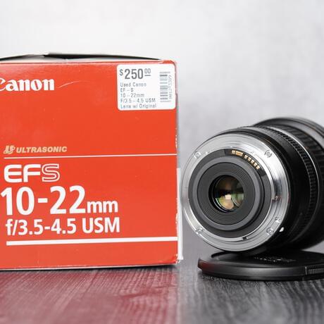 ☆新品級極上品☆Canon EF-S 10-22ｍｍ Ｆ3.5-4.5 USM - レンズ(ズーム)