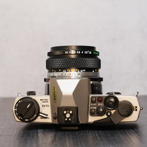 thumbnail-2 for Olympus OM-4T w/Zukio 50mm f/1.8 Lens