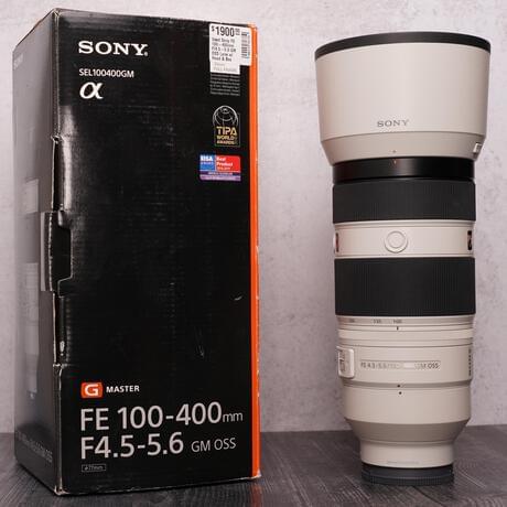 Sony FE 100-400mm F/4.5-5.6 GM OSS Lens w/ Hood u0026 Box From Focal Point  Photography On Ge...